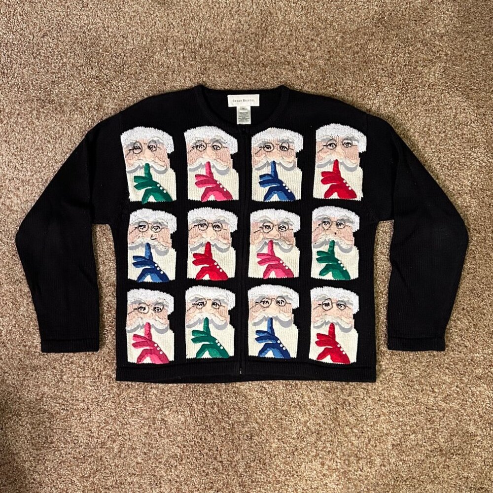 Susan Bristol Christmas Sweater Women's Size Medium